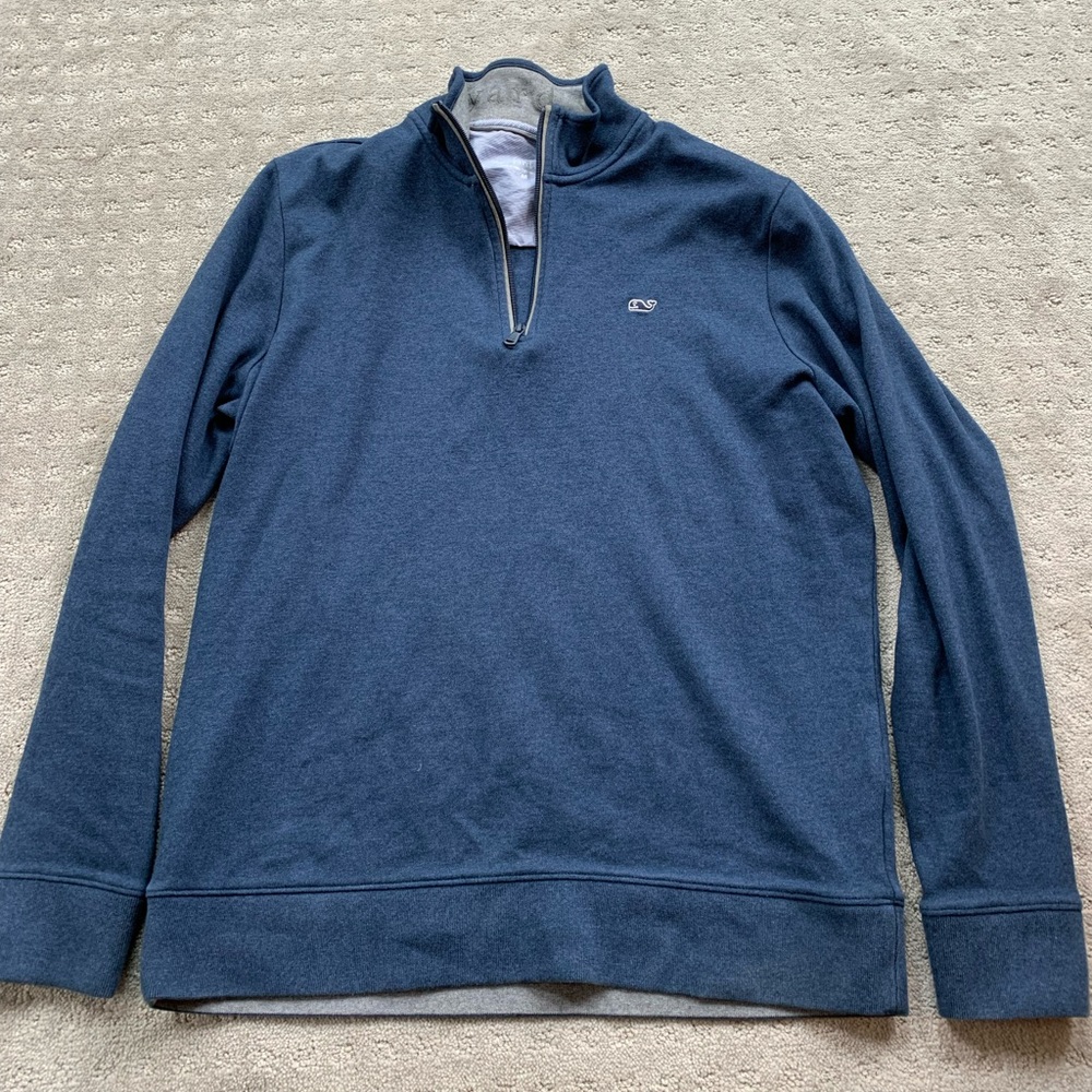 vineyard vines mens quarter zip